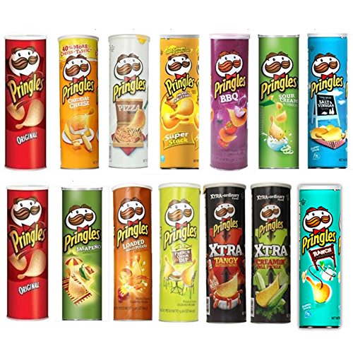 【賞味期限2016年5月】プリングルズ(Pringles)13種類14個セット(1個169g※オリジナルのみ161g) [並行輸入品]