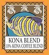 Kona Blend - Whole Beans - 10oz, Caffeinated Kona Blend - Whole Beans - 10oz, Caffeinated