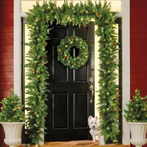 HOME DÉCOR, CHRISTMAS DECORATION, DECORATION WITH WREATH, DECORATION WITH GARLAND, CORDLESS LED GARLAND, CHRISTMAS DÉCOR GARLAND, PINE CHRISTMAS GARLAND home décor, Christmas decoration, decoration with wreath, decoration with garland, cordless LED garland, Christmas décor garland, pine Christmas garland