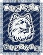 Connecticut Huskies - UConn Acrylic Triple Woven Jacquard Baby Blanket/Throw (36"x46") - NCAA