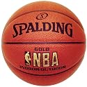 Spalding NBA Gold Indoor Outdoor Basketball, Size 7 (Brown)