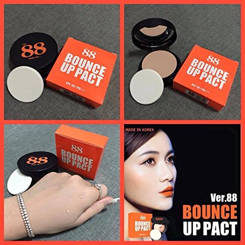 FACE POWER Ver.88 BOUNCE UP PACT FOUNDATION,V SHAPE,BB CREAM MAKE UP SPF 50 12g