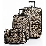 Leisure Luggage 3-pc. Safari Luggage Set 3 Pc Set