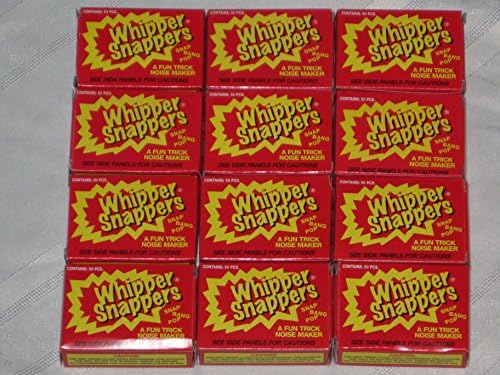12 Boxes Whipper Snappers - Fun Snaps - 600 Snaps