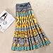 A.Tenth Women's Maxi Cotton Dress Yellow