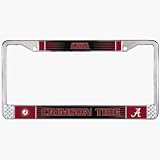 Alabama Crimson Tide Metal License Plate Frame