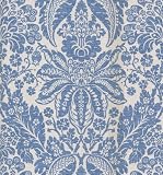 Brewster FD62958 Beacon House Pergugia Damasks Wallpaper, 20.5-Inch by 396-Inch, Blue