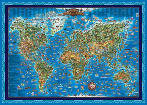 Childrens Toyshop  Travel : Children's Map of the World