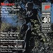 Mozart : Concerto n� 10 pour 2 pianos, K 365 ; Concerto pour piano n� 12, K 414 ; Trio pour violon, violoncelle et piano K502