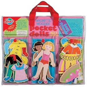 Shure Best Friends Pocket Dolls Dress-Up