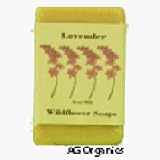 Wildflower Soaps: Lavender 4 oz Bar (3 Bars)