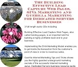 The Guerilla Marketing, Building Effective Lead Capture Web Pages, SIVA Marketing for Dedicated Servers Businesses