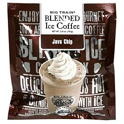 Big Train Blended Ice Coffee, Java Chocolate Chip, 3.7-Ounce Bags (Pack of 25)