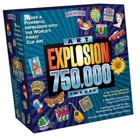 NOVA Art Explosion 750,000 For Macintosh