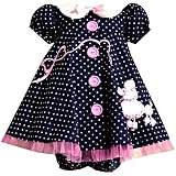 Bonnie Jean Newborn Infant Girl Blue Polka Dot... by