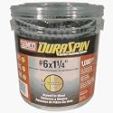 Senco 08F200Y Duraspin Number 8 by 2-Inch Subfloor Collated Screw (1,000 per Box)