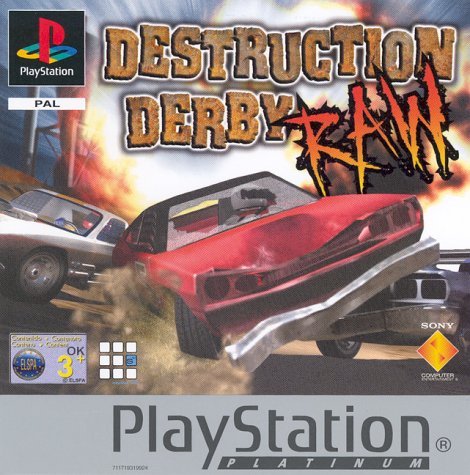 Childrens Toyshop  Video Games : Destruction Derby Raw - Platinum