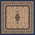 Stainmaster® Tiraz Rug - Phantom Blue (7'7" Square)