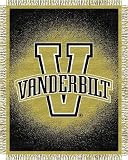 Northwest Vanderbilt Commodores Triple Woven Decorative Throw 48X60 48X60