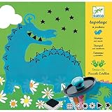 Djeco Big Monsters Stamps and Stencils