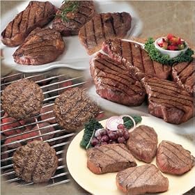 32 Steak Package - New York, Ribeye, Sirloin, Free Ground Beef and FREE Steak Knives! - NaturAll Steaks