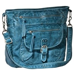 Product Image Mossimo Supply Co. Front Buckle Crossbody - Teal