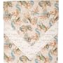 Blue & Beige Seashell & Seahorse Table Runner