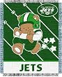 New York Jets NFL Triple Woven Jacquard Throw (Baby Series) (36"x46")