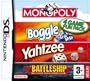 Hasbro Compilation: Monopoly/Boggle/Yahtzee/Battleships (Nintendo DS)