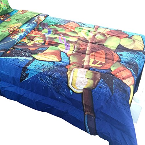 Teenage Mutant Ninja Turtles Twin Full Comforter TMNT Bedding