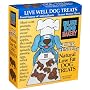 Blue Dog Bakery Super Premium Natural Low Fat Dog Treats, Peanut Butter Flavor, 16-Ounce Boxes (Pack of 6)