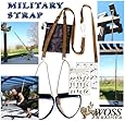 WOSS Military Strap Trainer, Brown, Made in USA