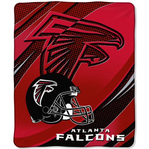 NFL Atlanta Falcons 50-Inch-by-60-Inch Micro-Raschel Plush Throw 