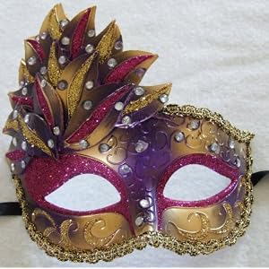 Sparkle Venetian Masquerade Halloween Goth Ball Party Mask Prom