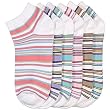 Lot Of 3 Pairs Womens Strings Anklet Ped Socks ( 9-11)