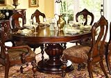 Prenzo Round-Oval Dining Table by Homelegance