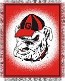 Georgia Bulldogs Focus Series Throw Blanket - NCAA College Athletics Fan Shop Team Merchandise