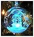 BANBERRY DESIGNS Clear Glass Globe Christmas Ornament - Nativity Scene - LED Lighted Color Changing - The Holy Family is Beautifully Displayed in This Glass Ball Ornament - Comes Gift Boxed