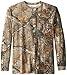 Carhartt Men's Big & Tall Long Sleeve T-Shirt,Realtree Xtra,X-Large Tall