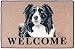 Border Collie - Indoor Mat - Fußabstreifer - Dekorativ