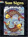Sun Signs Stained Glass Coloring Book (Dover Pictoral Archive)