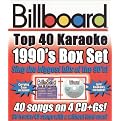 Billboard Top 40 Karaoke: 1990s (Box) (Greatest Hits, Lyrics included with album, Enhanced CD-ROM)