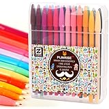Plinrise  MNM-300 colored fineliner drawing pen 0.38mm, Set of 24 Colors (24)