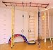 Sprossenwand KletterDschungel "Brücke standard" für Raumhöhen von 2,40 - 3,00 m
