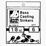 South Bend Sporting Goods FDS4 Bass Casting Sinkers