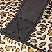 DATEWORK Women Leopard Print Cosmetic Bags (Brown)