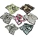 Premium Silk Feel Animal Print Square Satin Scarf 20