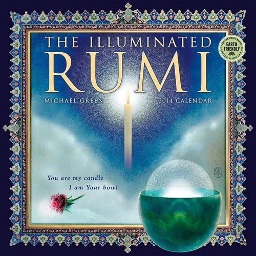 2014 Illuminated RUMI WALL CALENDAR