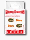 FLORIDA GATORS PUSH PINS- 4PK **