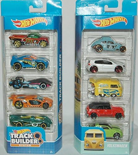 Hot Wheels Volkswagen &amp; Track Builder (2Pack)